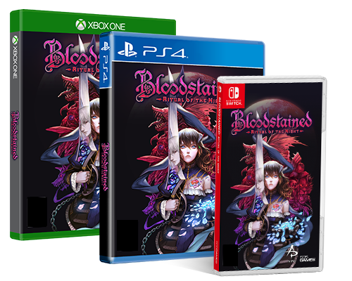 Bloodstained Packshots